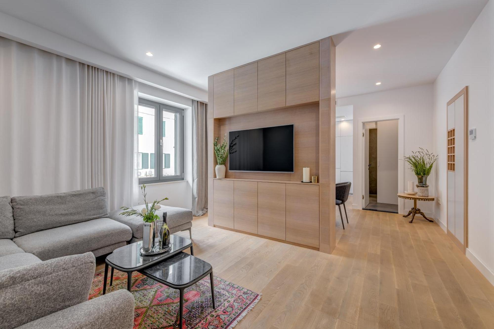Top Location! Spacious Lux Apartment -5 Min From Beach & Centre Split Exteriér fotografie