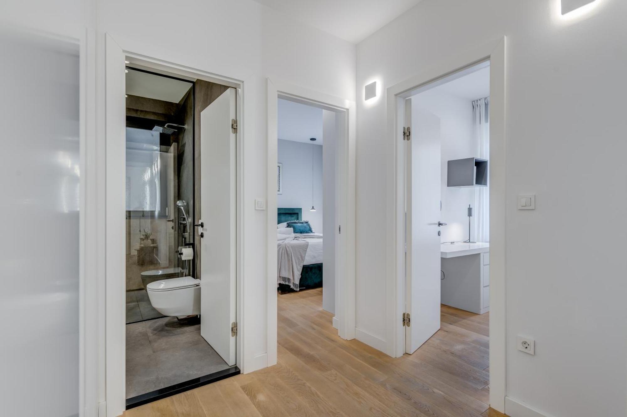 Top Location! Spacious Lux Apartment -5 Min From Beach & Centre Split Exteriér fotografie