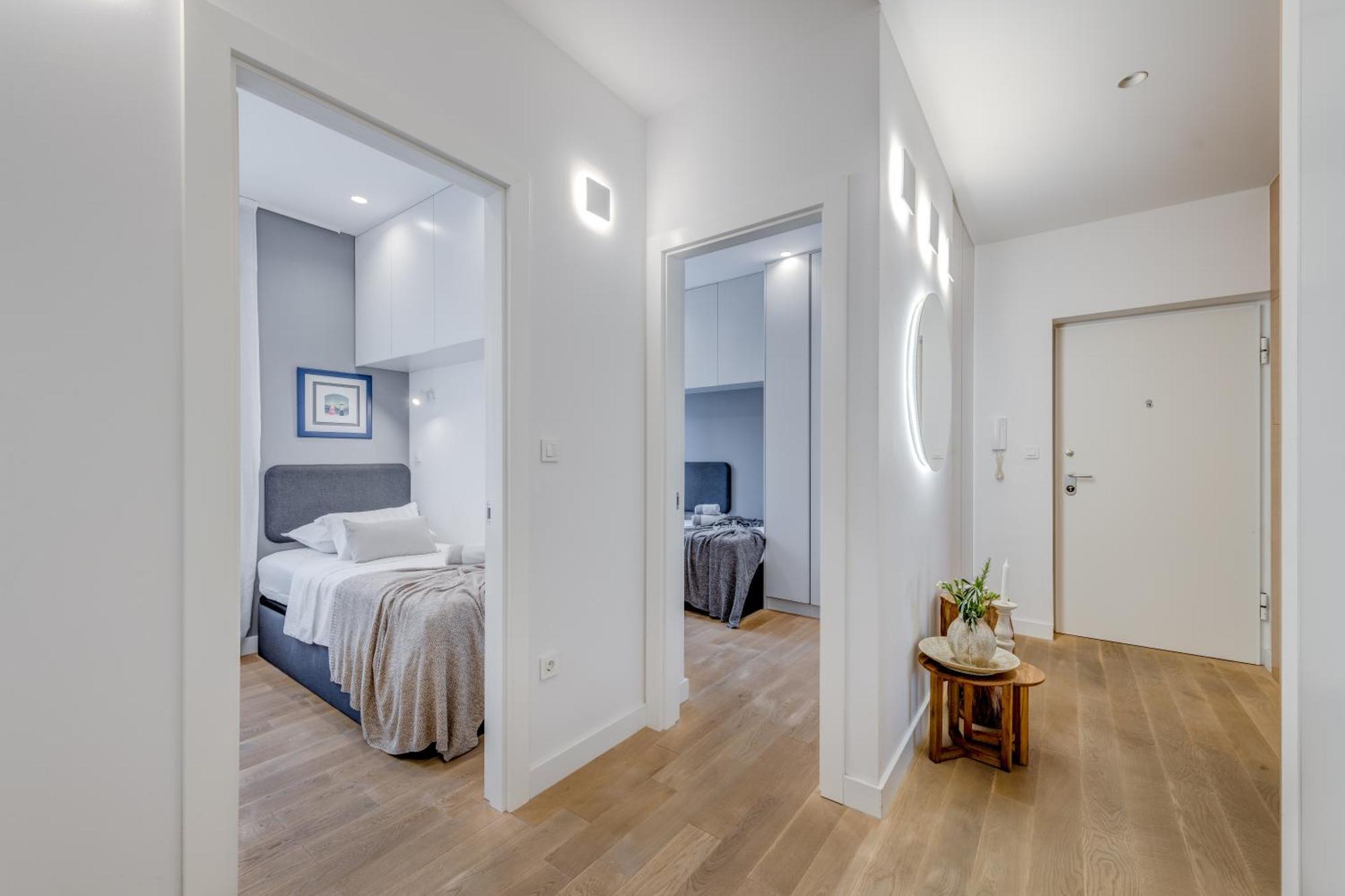 Top Location! Spacious Lux Apartment -5 Min From Beach & Centre Split Exteriér fotografie