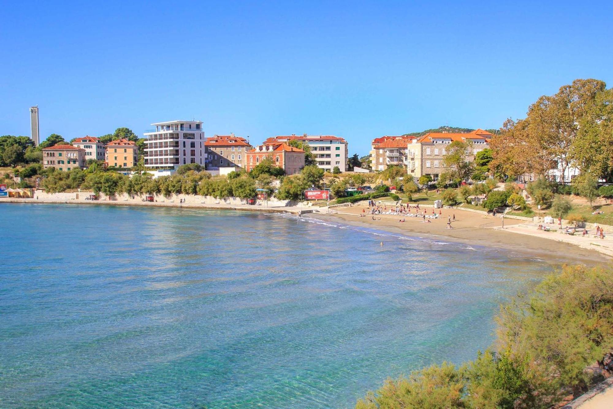 Top Location! Spacious Lux Apartment -5 Min From Beach & Centre Split Exteriér fotografie